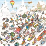 JUMBO Jan van Haasteren Puzzle – Lejtőn lefelé, 2000 darab