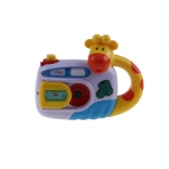 Fény- és hangeffektusokkal rendelkező fényképezőgép