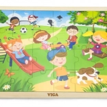 VIGA Fa kirakó – Tavasz, 24 darab