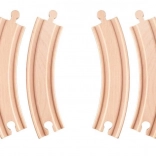 Vasúti kanyarok – hosszú (4 db)