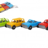 Műanyag kisautó készlet gyerekeknek, 4 db szabadonfutó
