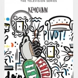 Friends gumis kulcstartó