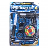 Rendőrségi készlet pisztoly effekttel