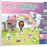 Mágneses puzzle készlet – Gabi csodaháza Trefl