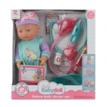 Baba doktori készlettel