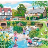 Puzzle Kacsa tavacska NAGY 250 darab