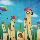 Puzzle Táncoló város 1000 darab