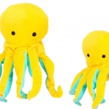 Plüss Báb Polip Sárga 25 cm