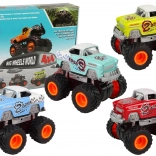 4x4 monster truck kisautó nagy kerekeken – színválaszték