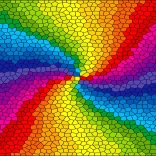 Kirakó Ólomüveg szivárványrobbanás 1000 darab