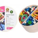 Fa gyöngyök Viga kreatív alkotáshoz