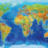 ART PUZZLE Politikai világtérkép kirakó, 2000 darab