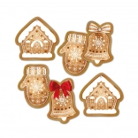 Ajándékkísérők tiniknek – pizza, fejhallgató és edzőcipő, 6 db