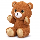 plüss mackó 24 cm, ülő