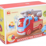 Tűzoltóautó Effektusokkal 25 cm