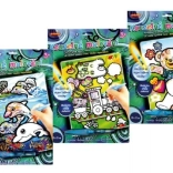 Varázslatos Festészet Vízfestékkel - Vidám Vonatka