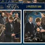 Puzzle EDUCA LEGENDÁS ÁLLATOK 2×500 darabos