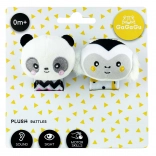 GaGaGu Csuklóra erősíthető csörgők majom és panda