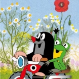 Írószer készlet A5-ös jegyzettömbbel és Krtek tollal