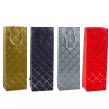 Díszcsomagolás Borosüveghez 35 x 12 x 9 cm