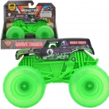 Monster Jam autó megvilágított kerekekkel 1:43 GRAVE DIGGER