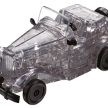 HCM KINZEL 3D kristálypuzzle veterán autó, szürke, 53 darab