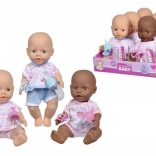 Panenka New Born Baby - iszik és pisil 30 cm