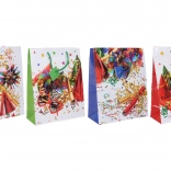 Ajándéktáska L 32 × 44 × 11 cm – egész éves mintakeverék