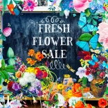 Enjoy puzzle Virágvásár 1000 darab