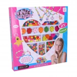 Színes gyöngyök - ékszer készlet