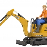 Bruder JCB 8010 CTS minikotró BRUDER figurával