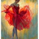 Gyémántmozaik - Balett-táncosnő