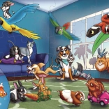 Padlópuzzle Házi kedvencek 48 darab