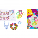 Varázslatos fonó jumbo hajgumik készlet kiegészítőkkel