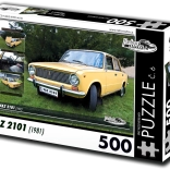 RETRO-AUTA Puzzle VAZ 2101 1981 500 darabos