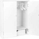 Kicsi láb babaruha szekrény fehér