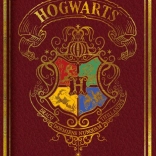 A5 jegyzettömb Harry Potter piros