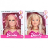 Fésülhető szőke fej kiegészítőkkel