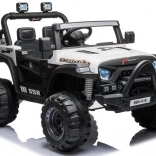 Elektromos gyerekautó, fehér