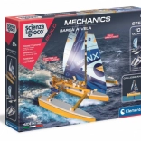 Mechanikai labor Úszó trimarán