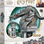 3D puzzle WREBBIT Harry Potter: Gringott's Bank 300 darab