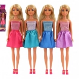 ANLILY baba csillogó ruhában – 30 cm (mix)