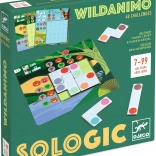 Zsebes logikai játék Sologic Wildanimo a DJECO-tól