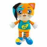 CHICCO Lampo plüssfigura zenével, 30 cm, a 44 CATS sorozatból