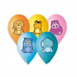 Állatos lufik 30 cm, 5 db