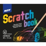 Karcolós képek blokk szivárvánnyal 20x14 cm