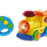 Távirányítós mozdony kormánnyal