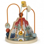 Small Foot dinoszaurusz mintás motoros labirintus tükörrel