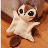 Plüss Cukormókus Kulcstartó Barna 10 cm