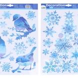 Ablakra ragasztható karácsonyi dekoráció 41 × 29 cm